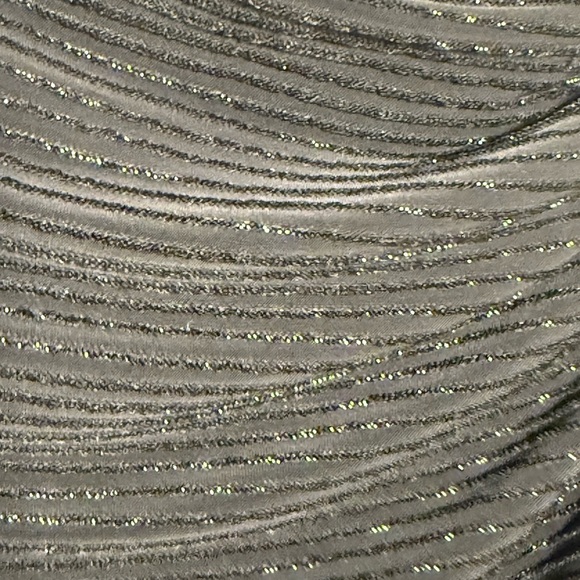 Lauren Ralph Lauren Black faux wrap Textured Mini Dress size 4 Ruching Classy - Picture 4 of 10